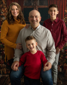 Evans Christmas Family Photo